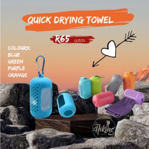 quick dry towel hiking