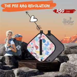 pee rag hiking