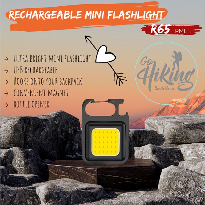 mini flashlight hiking